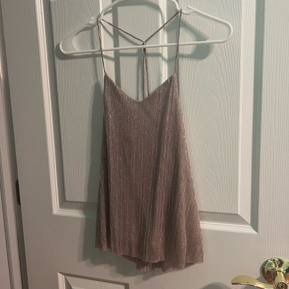 Express Purple Chemise with Adjustable Straps